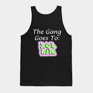 The gang goes to Bel Air crossover Tank Top